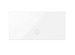 Simon 100 Tecla individual para pulsador blanco brillante