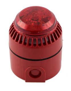 Sirena De Alarma Bitonal Con Luz