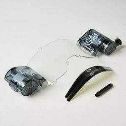 🕶️ Sistema Total Vision Fox Airspace/Main 45mm – Transparente 🚵‍♂️✨