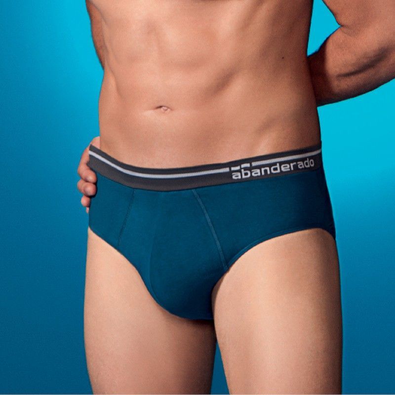 Slip cerrado cintura extra suave algodón A077H Abanderado