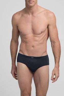 Slip liso cerrado semicorto algodón A0525 Abanderado