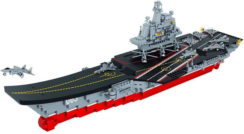 Sluban Portaaviones Kit Construcción Aircraft Carrier Scala 1:450