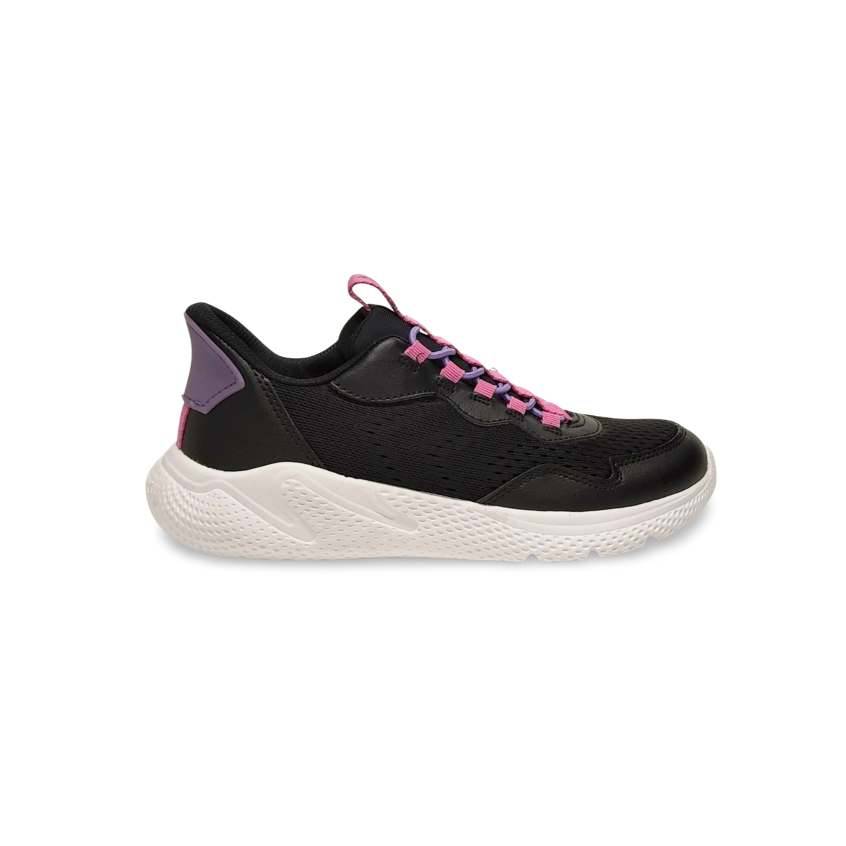 Sneakers Geox J56NTA textil negro