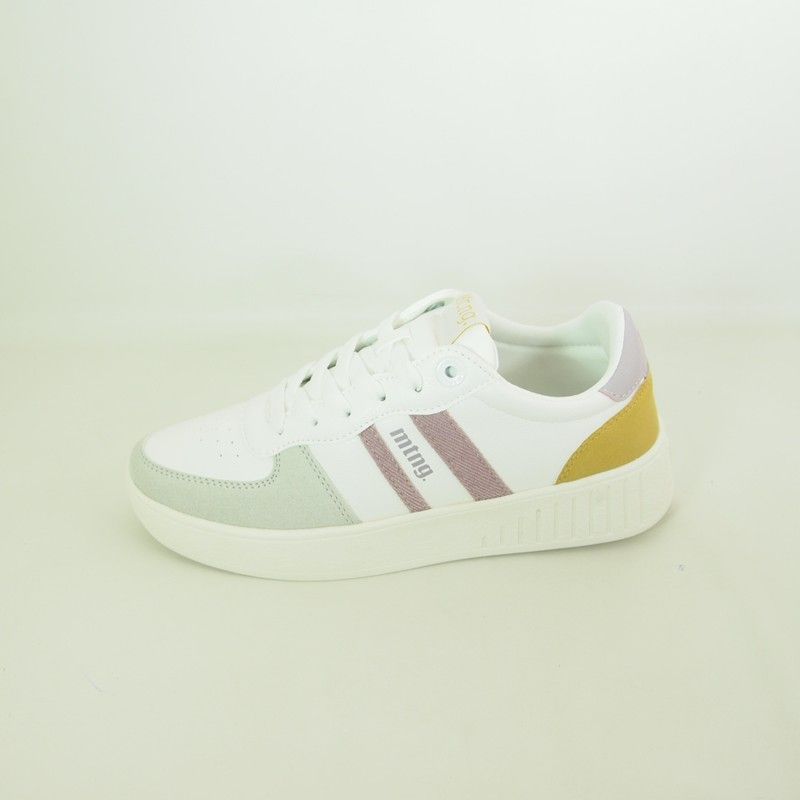 Sneakers Mustang 60283 Blanco-Rosa