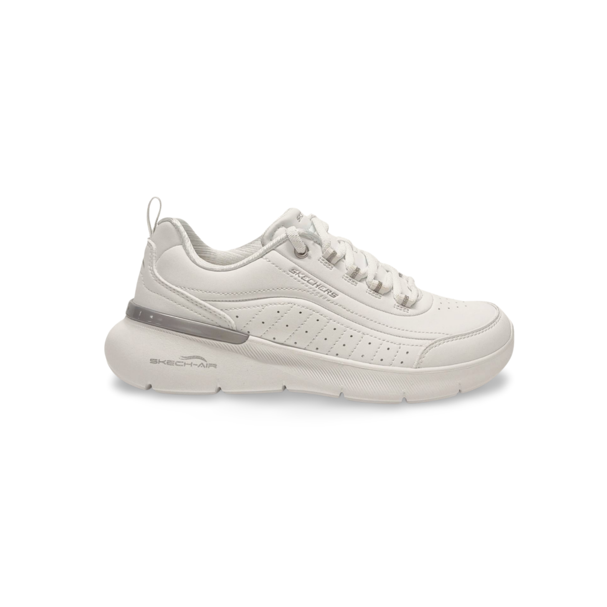 Sneakers Skechers 150373 piel vegana blanco