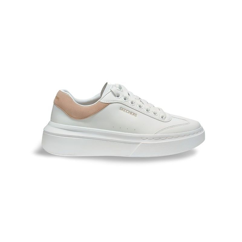 Sneakers Skechers 185060 piel vegana blanco