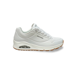 Sneakers Skechers 52458 piel vegana blanco