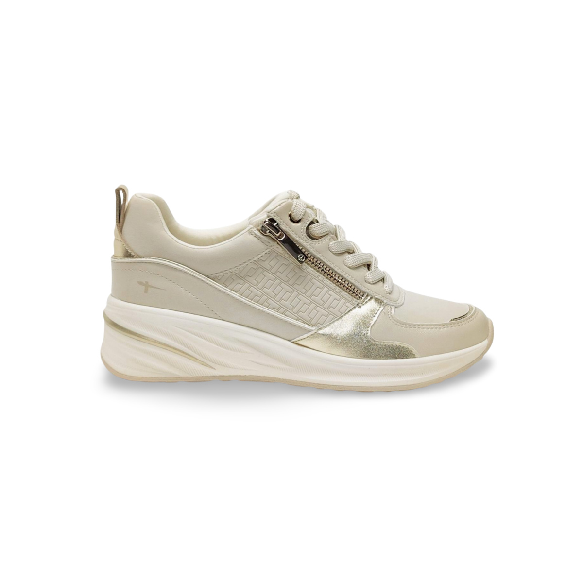 Sneakers Tamaris 23754 piel vegana beig