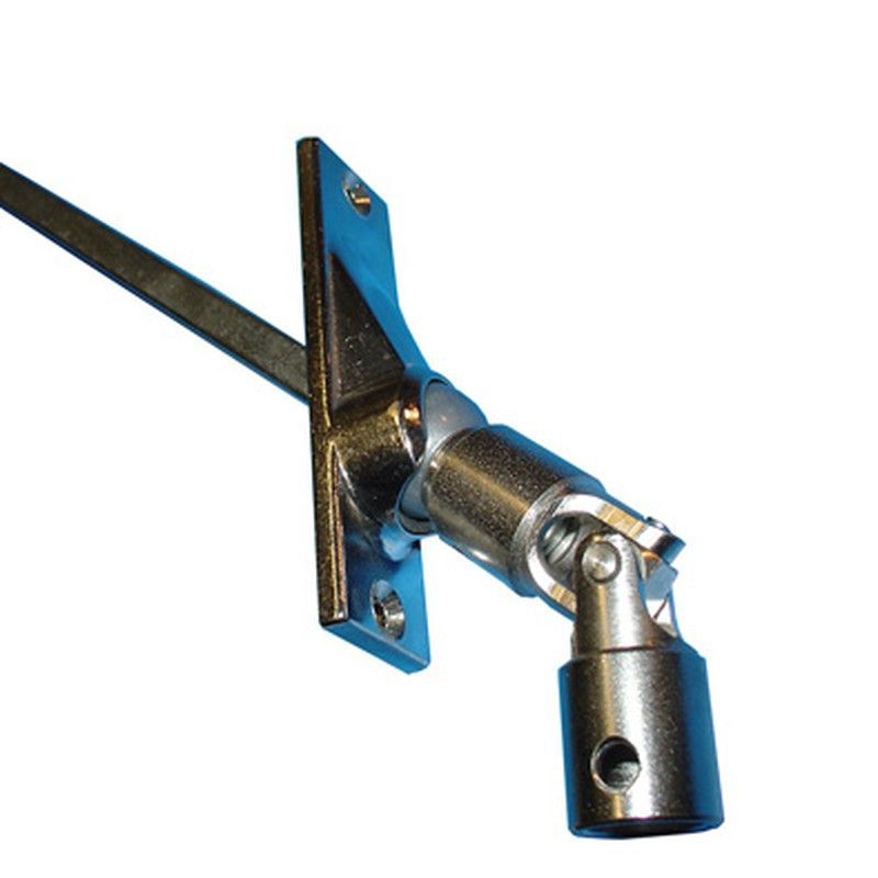 SNODO 70º: varilla C.8 x 500 mm. / placa 24 mm. / para manivela Ø 14 mm.