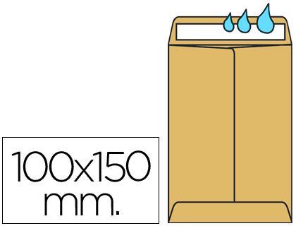 Sobre Bolsa N.0 Salarios 100X150mm Engomado Caja de 1000 Unidades