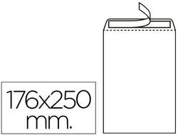 Sobre Liderpapel Bolsa N.15 Blanco B5 176X250 mm Tira de Silicona Caja de 500 Unidades