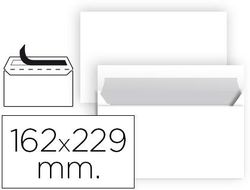 Sobre Liderpapel N 11 Blanco Din C5 162X229 mm Tira de Silicona Paquete de 25 Unidades
