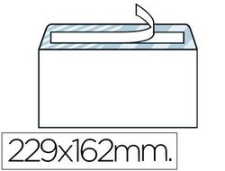 Sobre Liderpapel N.11 Blanco Din C5 162X229 Tira de Silicona Caja de 500 Unidades