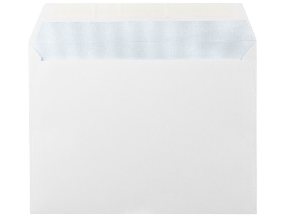 Sobre liderpapel n 19 blanco c6 114x162 mm tira de silicona paquete de 25 unidades SB85
