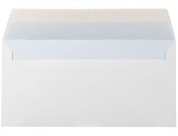 Sobre liderpapel n 2 blanco din americano 110x220 mmtira de silicona paquete de 25 unidades
