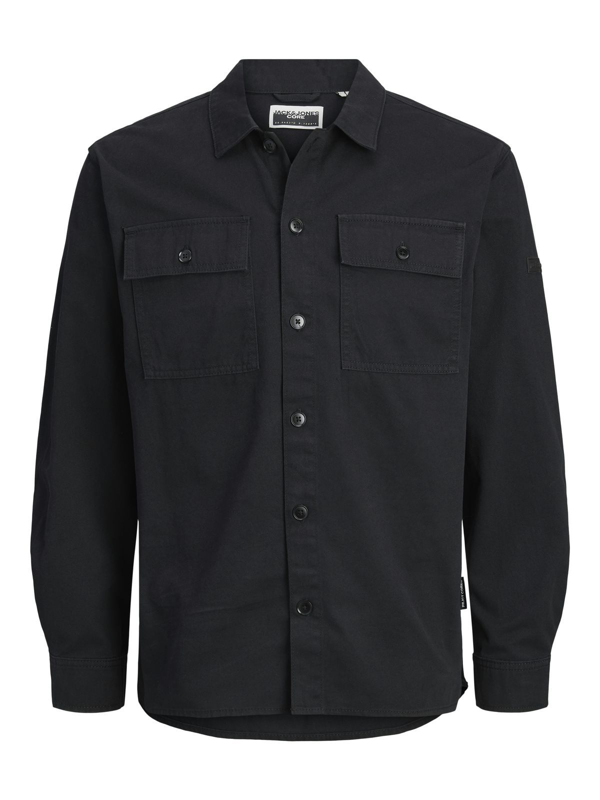 Sobrecamisa con bolsillos Jack & Jones Black