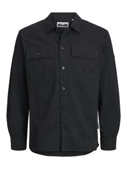 Sobrecamisa con bolsillos Jack & Jones Black