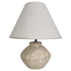 Sobremesa Larry Piedra Beig 1 X 40W E-14