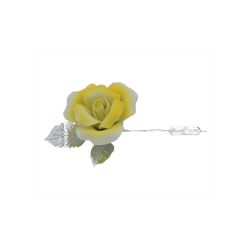 Sobremesa Rosa Latón 10cm NF0050V-A Amarillo
