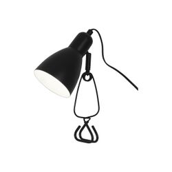 Sobremesa Tulum Negro-Blanco 1 X 40W E-14