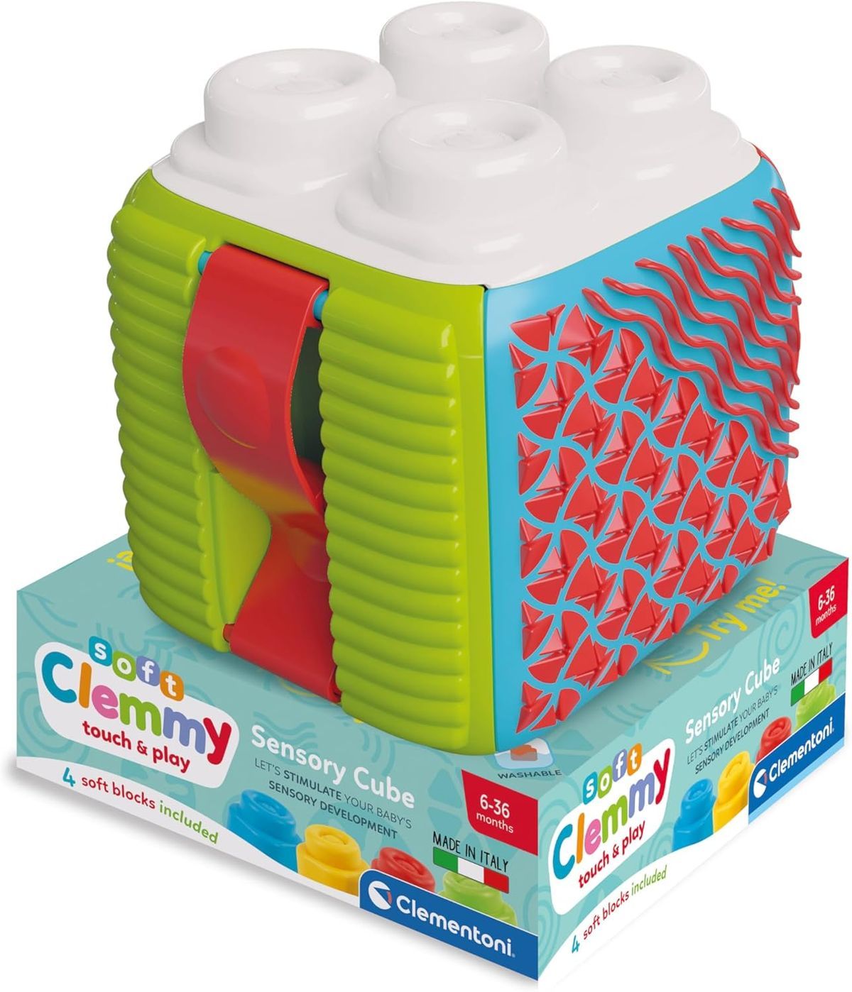 Soft Clemmy - Cubo Sensorial - Clementon