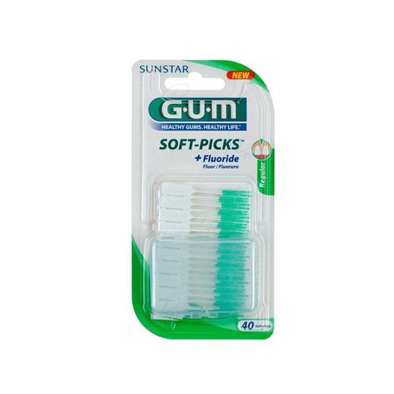 Soft Picks Filamentos De Goma Regular 40 U