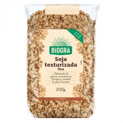 Soja Texturizada Fina 200g Biogra Bio