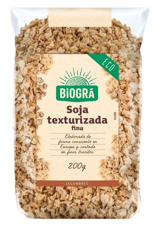 Soja Texturizada fina 200g Legumbres Ecológicos Biogra 250 grs