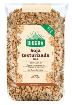Soja Texturizada fina 200g Legumbres Ecológicos Biogra 250 grs
