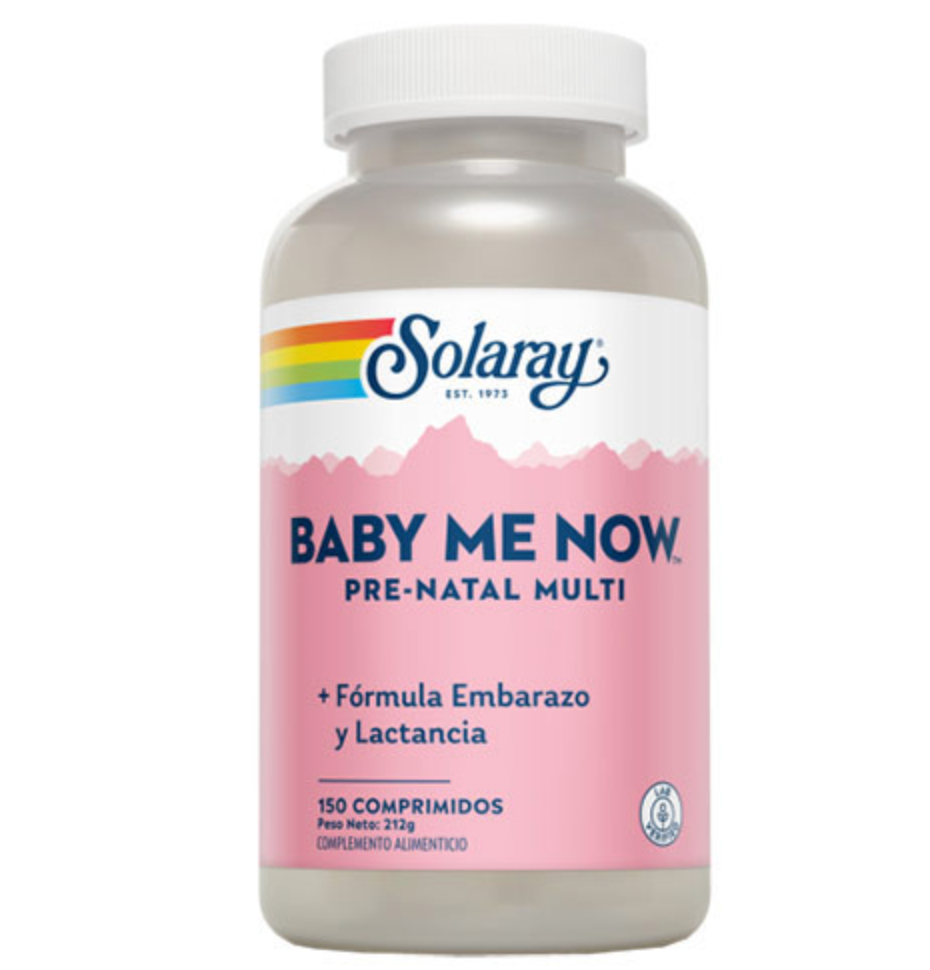 Solaray Baby Me Now Prenatal 150 Comp