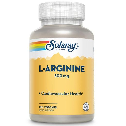 Solaray L-Arginine 500 mg 100 Capsulas