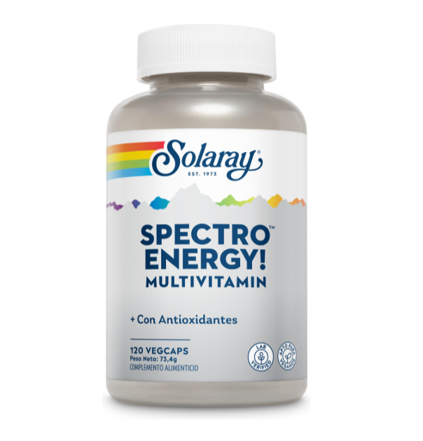 Solaray Spectro Energy 120 Cápsulas Vegetales