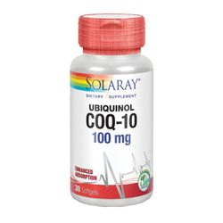 Solaray Ubiquinol CoQ10 100mg 30 Perlas