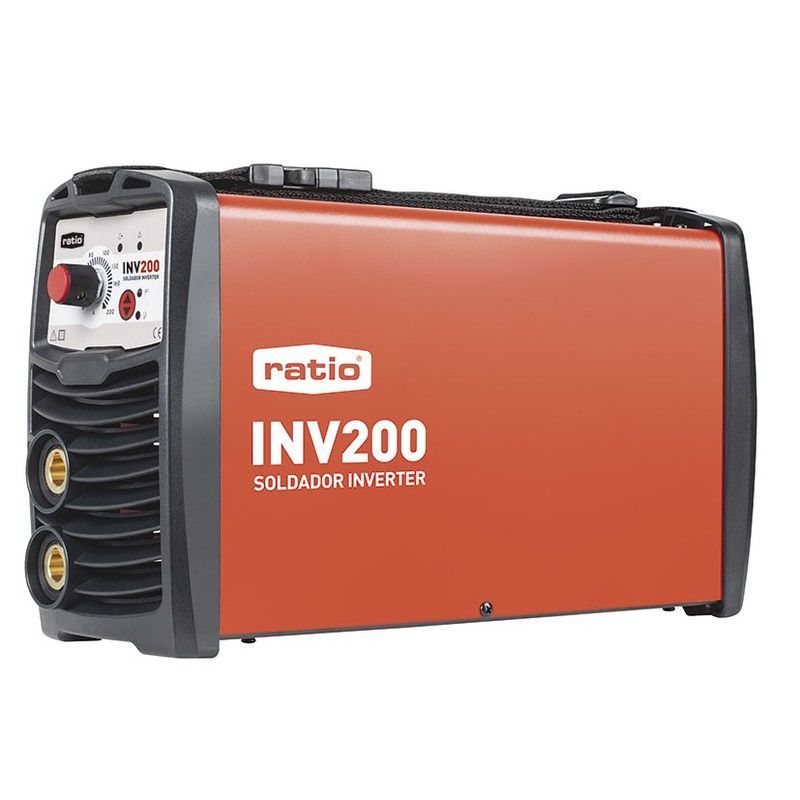Soldador de arco RATIO Inverter INV-200 A Resistente y de gran rendimiento. Ref. 618XIN200