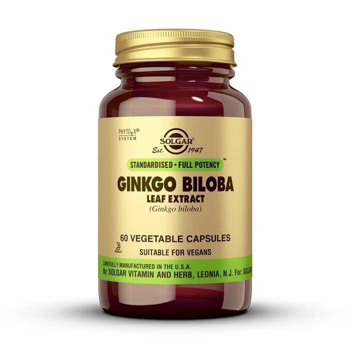 Solgar Ginkgo Biloba 60 Cap