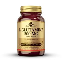 Solgar L-glutamina 500mg - 50 cápsulas vegetales