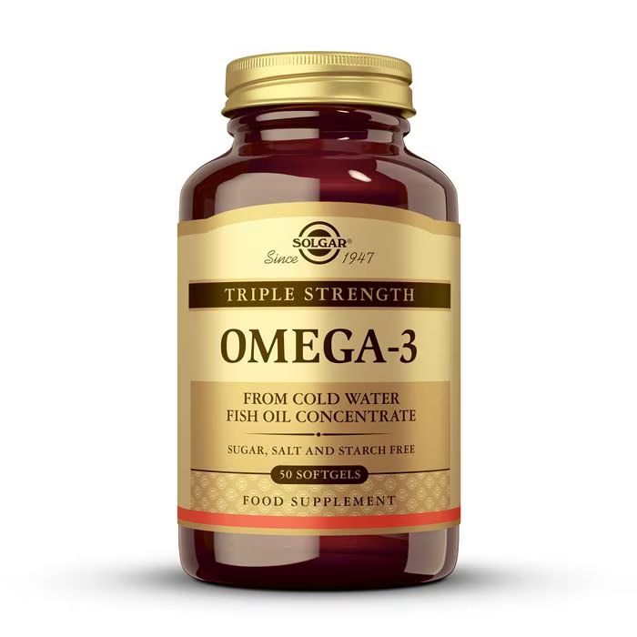 Solgar Omega-3 Triple Concentración 50 Cápsulas Blandas