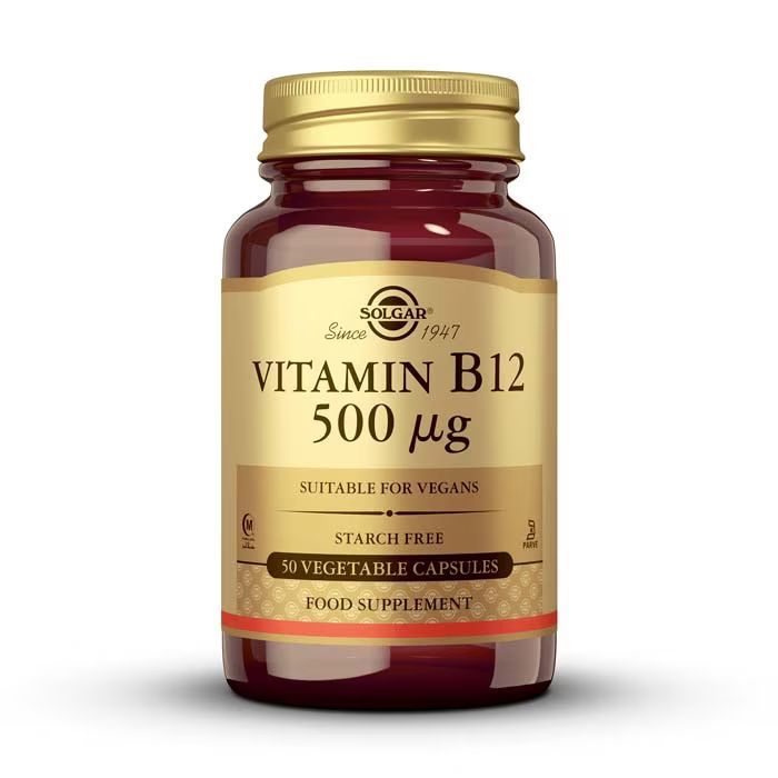 Solgar Vitamina B12 500 μg 50 cápsulas vegetales