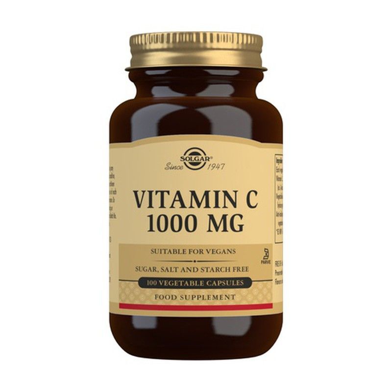 Solgar Vitamina C 1000 Mg 100 Cápsulas Vegetales