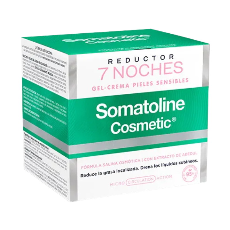 Somatoline Reductor 7 Noches Pieles Sensibles – Gel Crema 400 ml