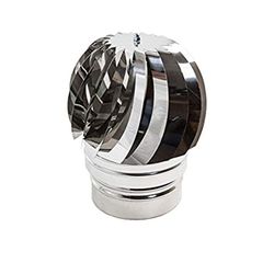 Sombrerete Giratorio Inoxidable 110mm