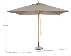 Sombrilla Eclipse 3X3 VISIÓN