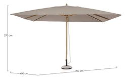 Sombrilla Eclipse 3X4 VISIÓN