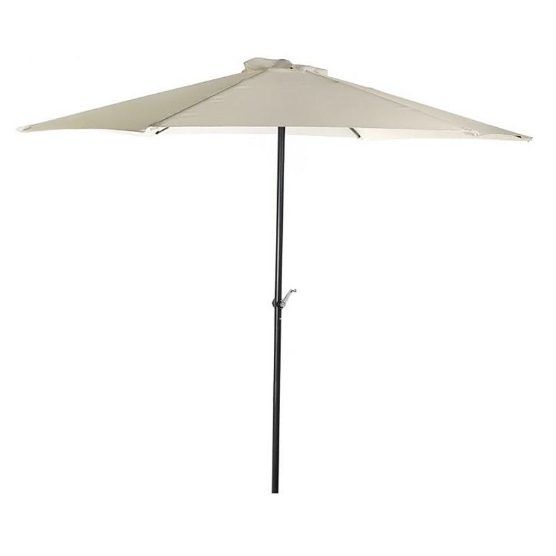 Sombrilla Plegable Blanco, Ø270x250 cm