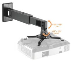 Sop. Pared Proyector 92-152 Cm Negro