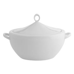 Sopera de porcelana en blanco, 31,9 x 19,5 x 21,1 cm | Broadway White