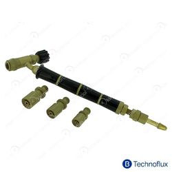 Soplete Orca Technoflux Latón 15127 3 Boquillas-Manguera Regulador Giratorio