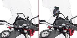 Soporte barra dispositivos f/detr??s pca MOTO GUZZI > V85 TT (19 > 23)