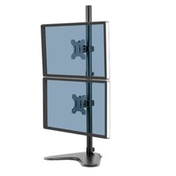 Soporte con peana para monitor doble en vertical Professional Series