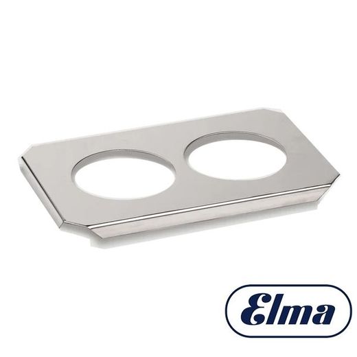 Soporte Cubierta Acero Elma 1110262 2 Vasos Para Lavadoras Elmasonic 30/40